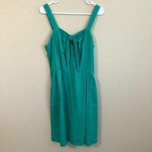 A New Day Dress Tie Adjustable Straps Stretch Back